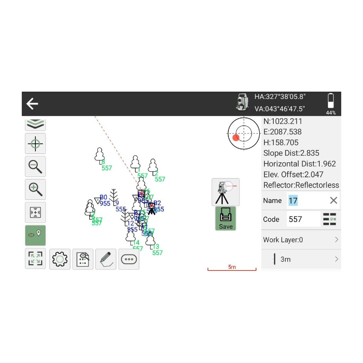 Logiciel de terrain FOIF SurvStar (Android) – Image 4
