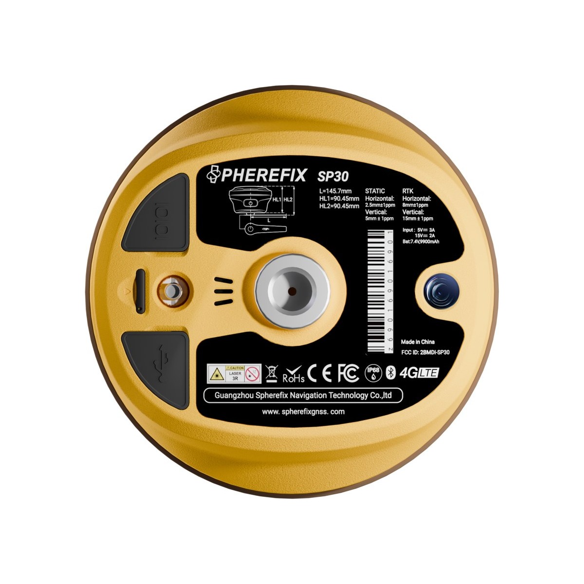 Récepteur GNSS RTK Spherefix SP30