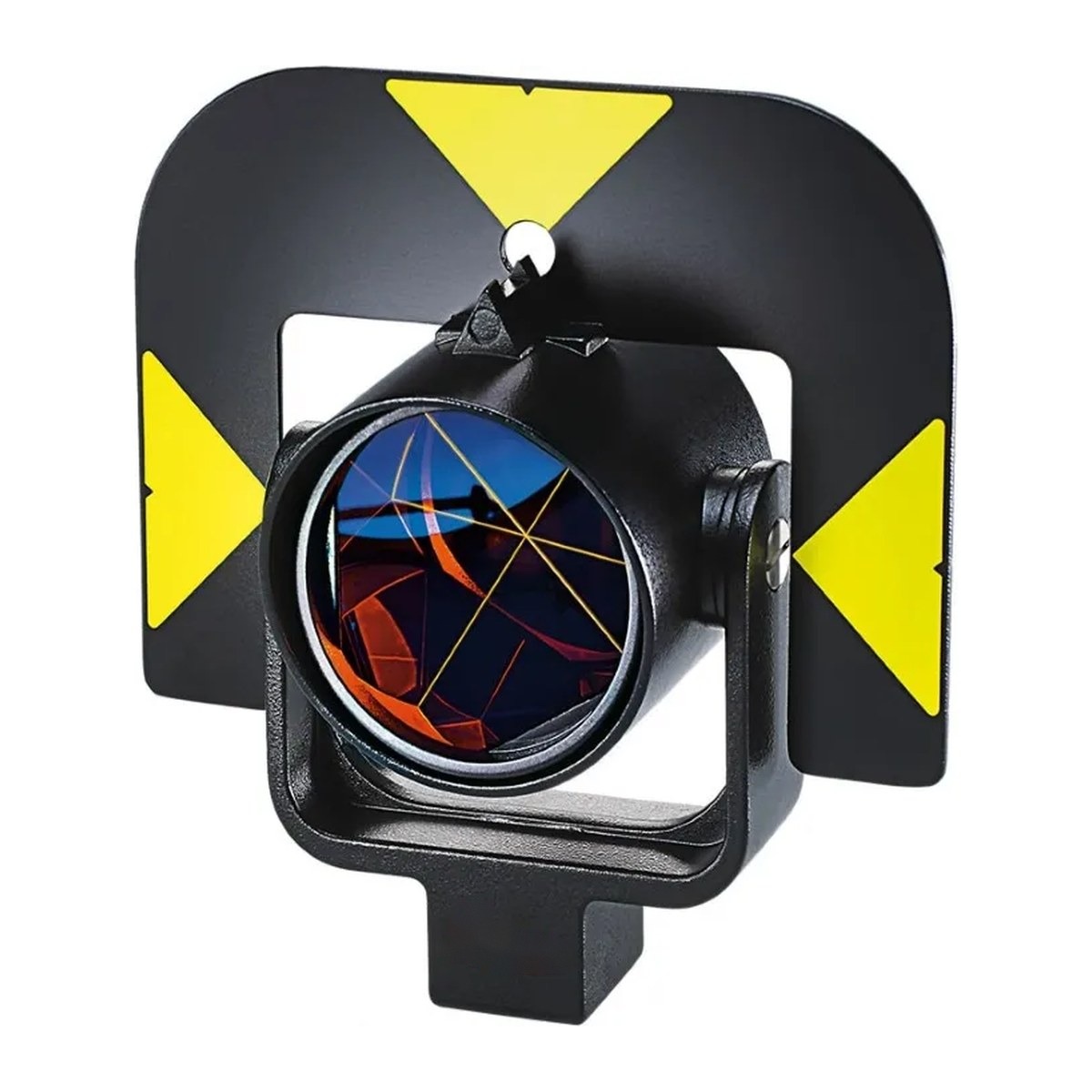 Prisme circulaire de précision GPR121 avec support métal